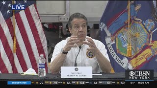 Coronavirus In New York: Gov. Cuomo Talks On The Subway Shutdown, Clean-Up Plan