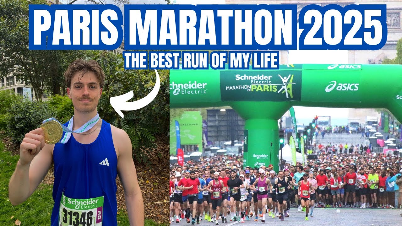 I Raced Paris Marathon 2025 - The BEST Run Of My LIFE