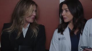 Amelia, Toni and Meredith | Grey's Anatomy season 22x18 | scene 1