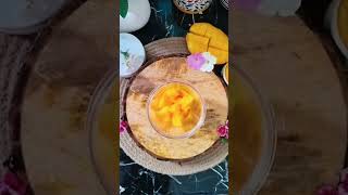 🥭 Mango Shake Recipe | Thick &amp; Creamy Mango Milkshake #shorts #food #viral #trending #shamazayka