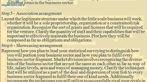 7 How to write a feasibility study report for