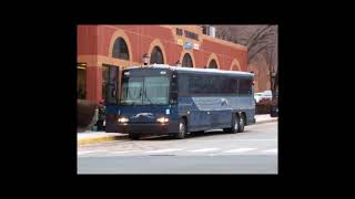 Greyhound Bus 2001 MCI 102-DL3 #85644 Rev it (With LOUD JAKE BRAKES)