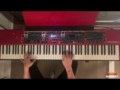 Late Night Boogie Woogie Piano Improv In A Straight Rock N Roll Feel