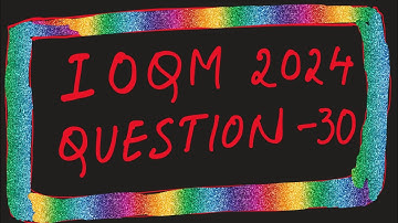 IOQM 2024 Problem 30 | Right Triangle with Altitude Challenge | Detailed Solution | RitwikMath