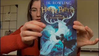 ASMR eating my birthday cake and birthday gifts haul