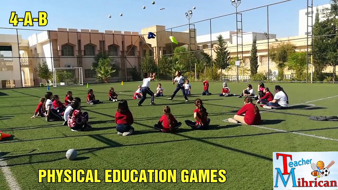 2 outdoor games throwing and catching game Physical Education Pe