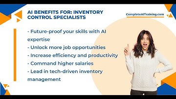 Roadmap to AI Specialization as Inventory Control Specialist