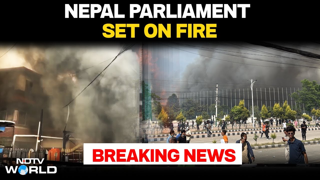 Nepal Protest Latest Update | Nepal Parliament Set On Fire