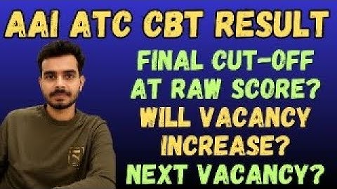 AAI ATC 2025 CBT Result Announced | What