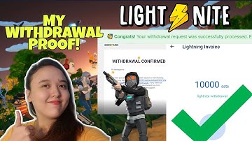 LIGHT⚡NITE WITHDRAWAL PROOF! | HOW TO WITHDRAW YOUR SATOSHIS FROM LIGHTNITE?