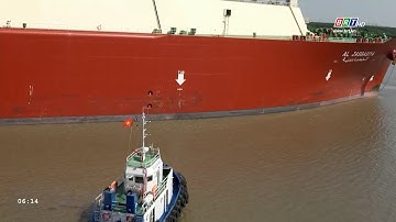 Tàu chở gần 70.000 tấn LNG cập cảng PV GAS an toàn | BRTgo