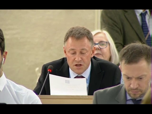 HRC35: Interactive Dialogue with Independent Expert on protection against violence and discrimination based on sexual orientation and gender identity and Special Rapporteur on extrajudicial, summary or arbitrary executions - John Fisher