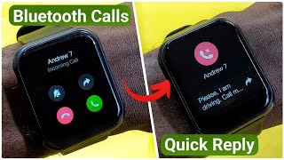 How To Make Call With Oraimo Watch 2 Pro and Quick Reply screenshot 3