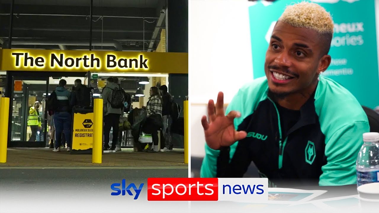 Behind the scenes of Wolves' Molineux Sleepout which raised more than £250,000 for charity