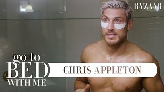 Chris Appleton's Nighttime Skincare Routine | Go To Bed With Me | Harper's BAZAAR