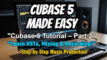 Cubase 5 Basics Tutorial Part 2 | Easy Guide for Beginners | Technical Ar Niazi