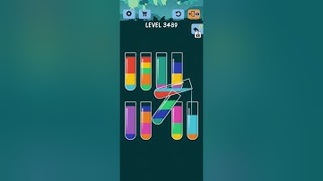 Water Color Sort Level 3481 3482 3483 3484 3485 3486 3487 3488 3489 3490 WalkThrough Solution