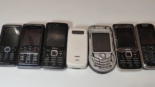 Посылка #10 Sony Ericsson #W302 Nokia #3250 #N82 #6630 #6233 #Siemens #SF65 #retro #phone #nokia #se