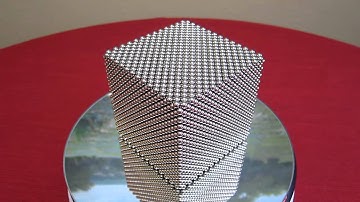Large Solids #3: Diagonal Cube (Zen Magnets)