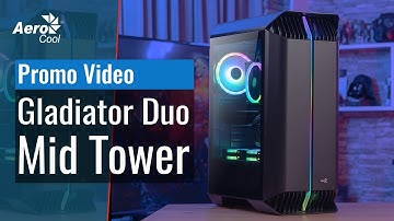 Gladiator Duo Mid Tower Case - Case Promo Video