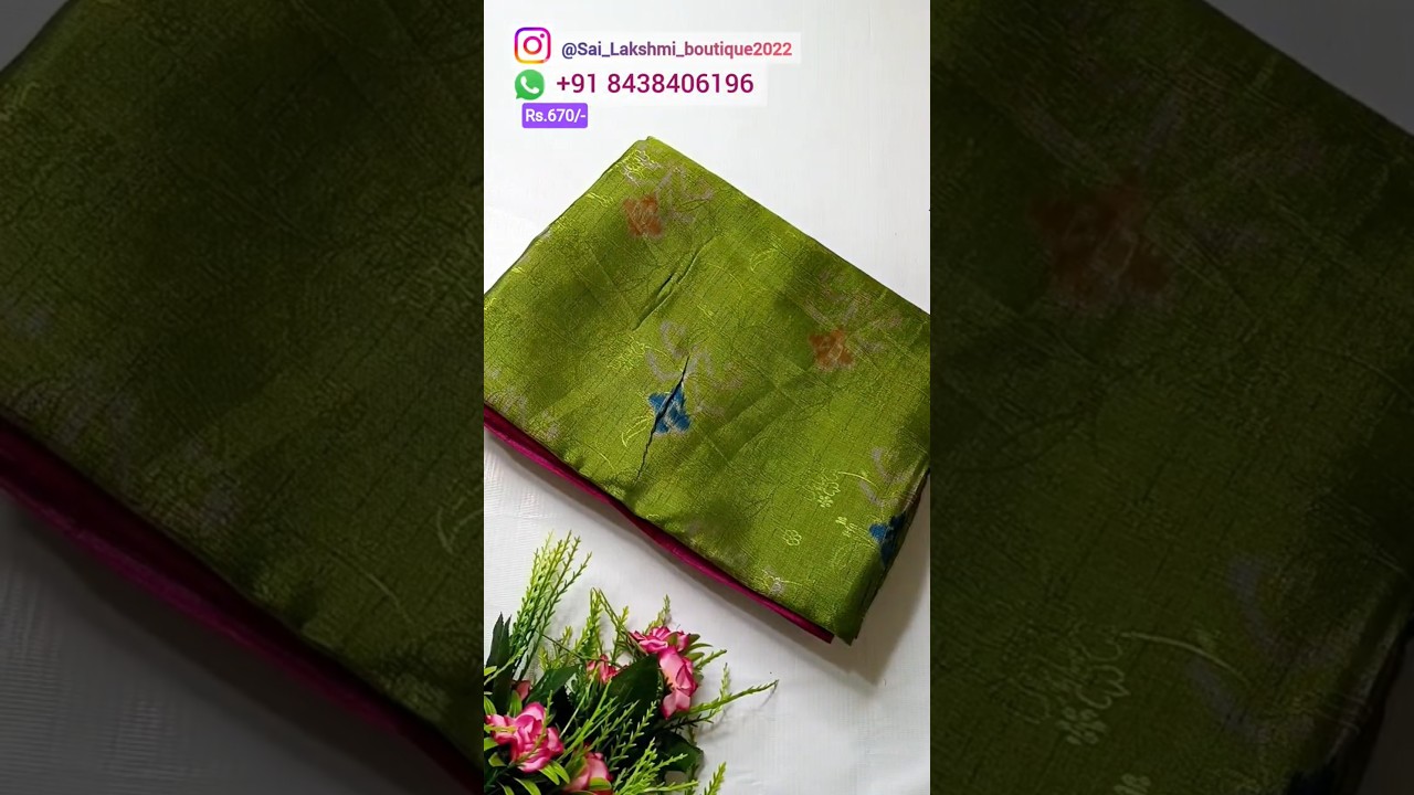 🌹 Latest New Arrivals Japan Silk 