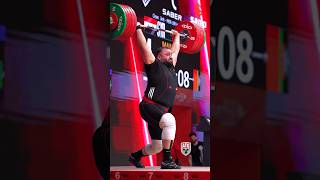 Man Asaad (+109kg, Syria) 252kg / 555lbs C&amp;J 🥇 at Asian Championships 2024! #weightlifting