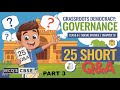 Q&amp;A-3 CLASS 6 SOCIAL SCIENCE CHAPTER 10 Grassroots Democracy : Governance NCERT New Book