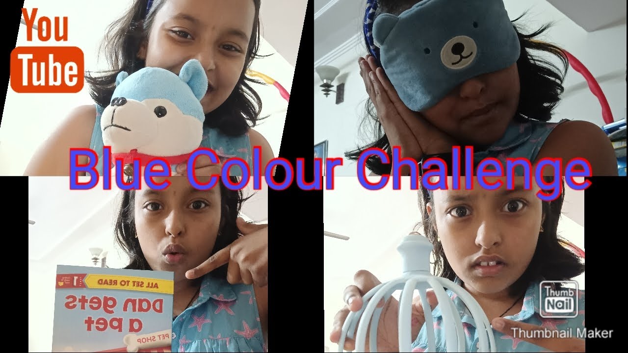 Blue Colour Challenge One Colour Challenge Blue Edition Challenge