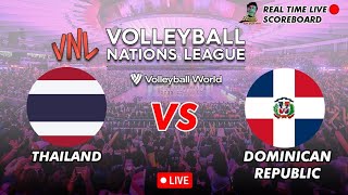 🔴LIVE THAILAND VS DOMINICAN REPUBLIC WOMENS VNL 2024 05-28-2024