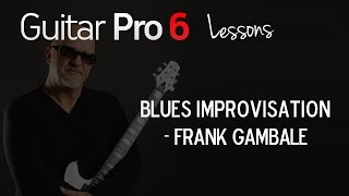 Frank Gambale Blues Improvisation chords