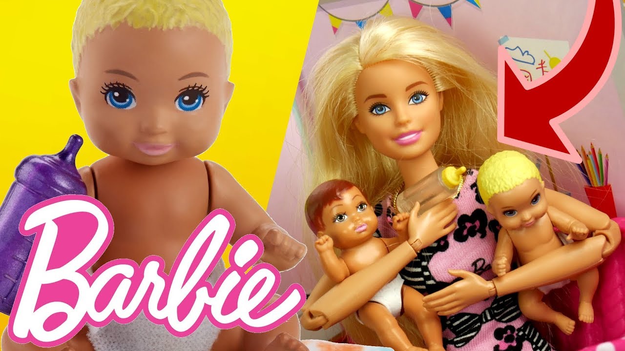 Barbie w ciąży 🤰 Nowe bliźniaki 🚼 bajka po polsku