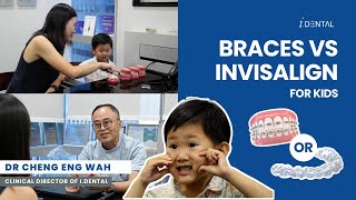 Braces vs Invisalign: Which is Right For Your Kid? | i.Dental