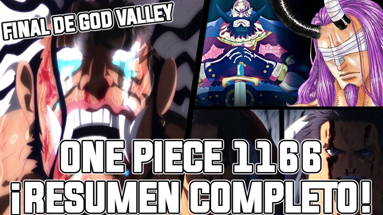 ONE PIECE CAPITULO 1166 (RESUMEN COMPLETO) | HARALD SE UNE A GOROSEI | XEBEC MUERE CON GOD VALLEY