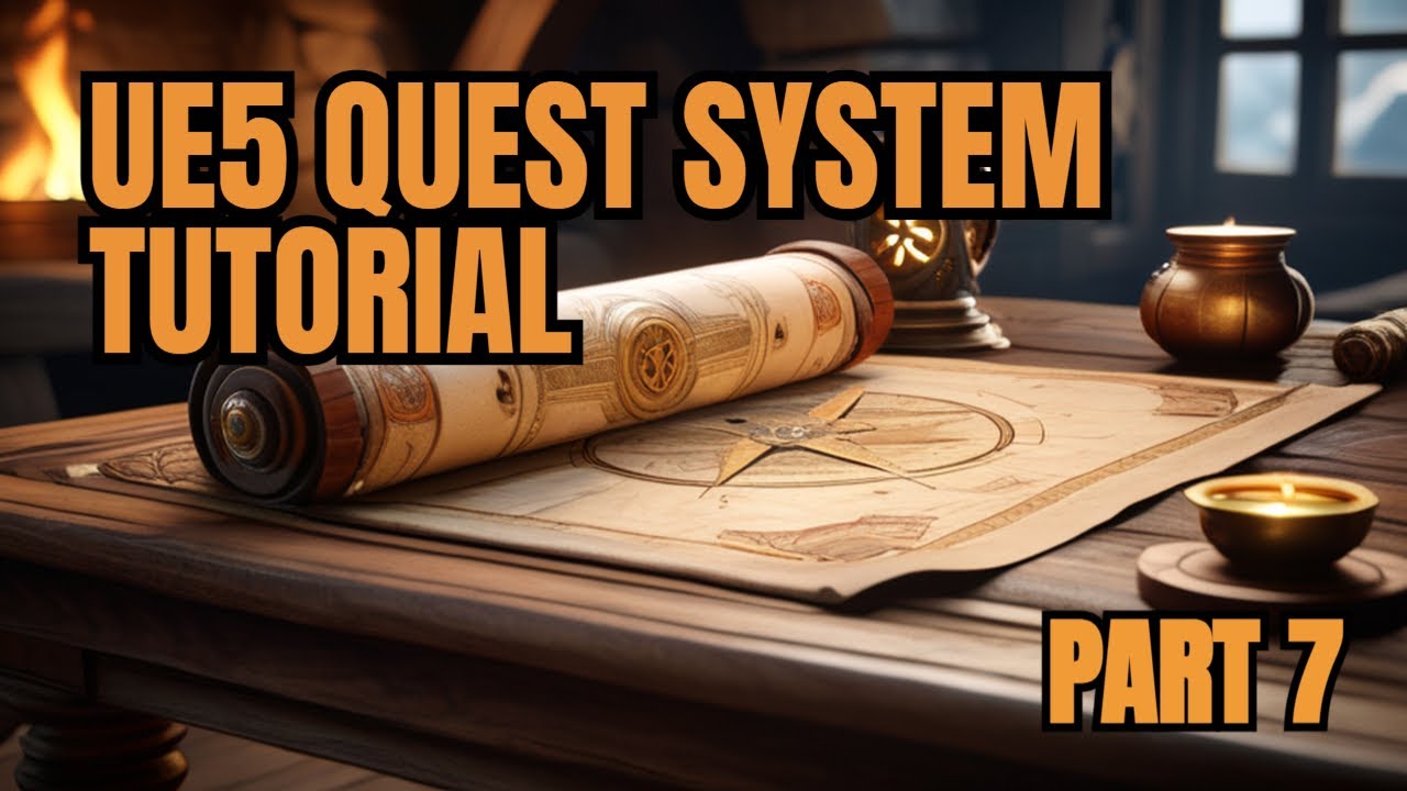 Unreal Engine 5 Quest System tutorial for beginners Part7 - YouTube