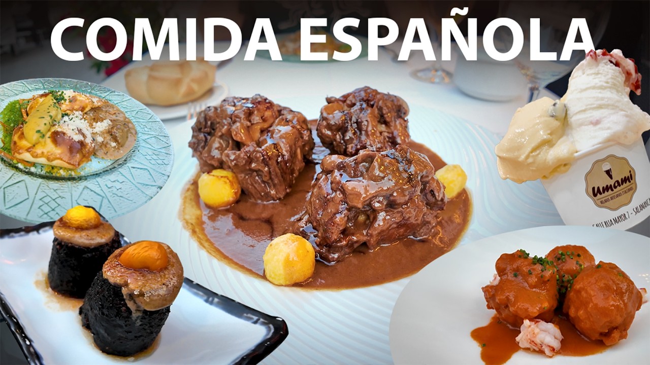 Desde Tapas Hasta el Mejor Flan del Mundo | Probando Comida Española en Salamanca
