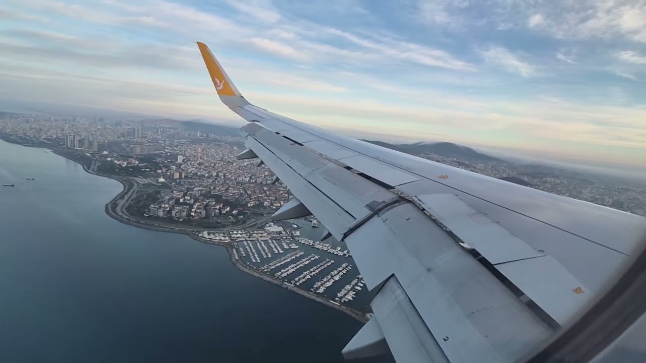 Sabiha Gökçen Havalimanı Landing