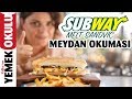 Subway Sandviç (Challenge) Meydan Okuması | Evde Daha Hızlı Subway Sandviç Yapmak