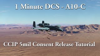1 Minute Dcs - A10C - Ccip 5Mil Consent Release Mode Tutorial