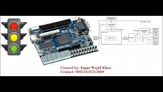 ELEC2665 Semester 2 project 2026 Leeds University Traffic Light Control DE10-LITE FPGA BOARD