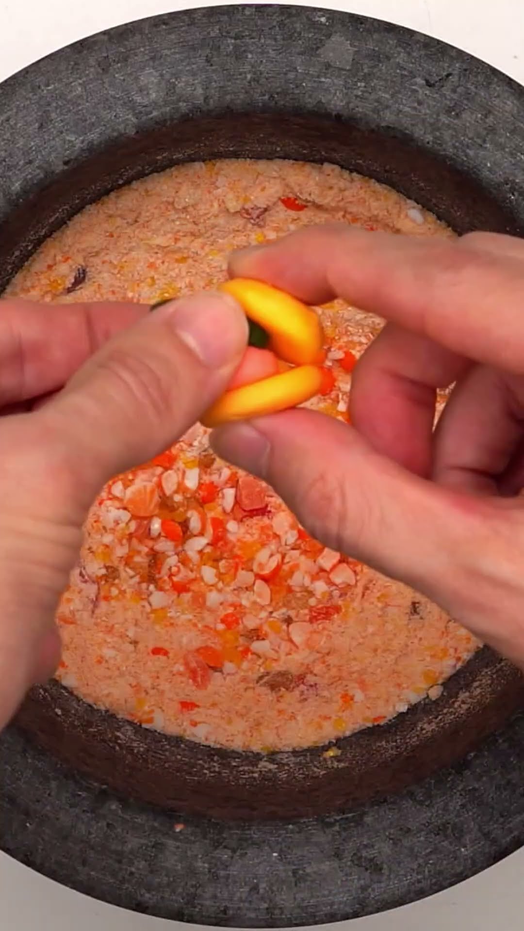 Orange Foods Face Mask