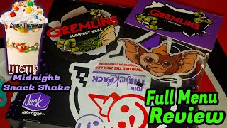Jack In The Box Gremlins Midnight Meal Full Review Midnight Snack Shake