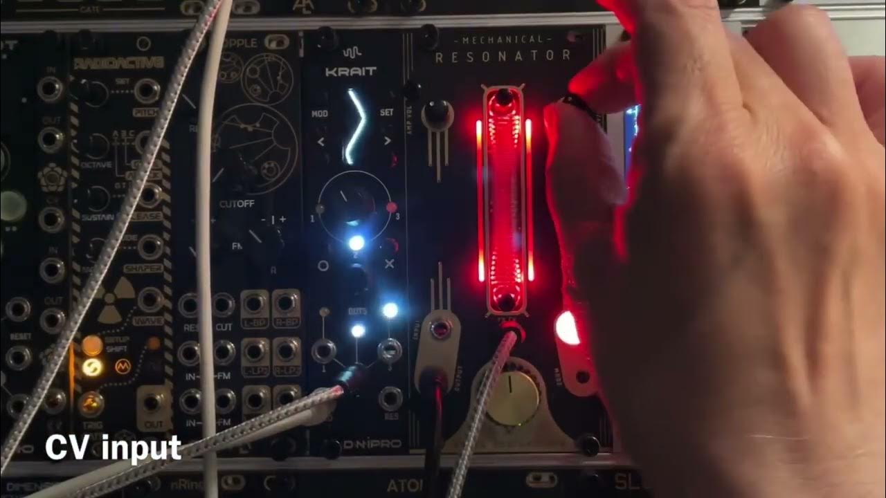 Mechanical resonator eurorack YouTube