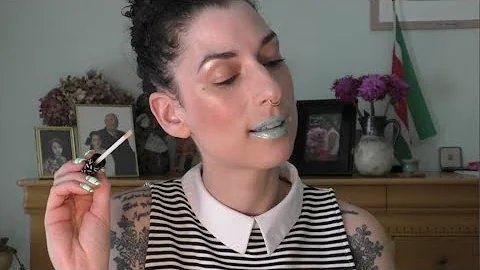 Lip topper fun - ASMR whisper until I forget [SEE DESCRIPTION] (ZOOM mic)