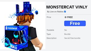 Get these FREE ITEMS on Roblox