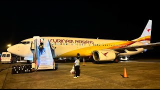 Suriname Airways B737 | Miami  Georgetown  Paramaribo