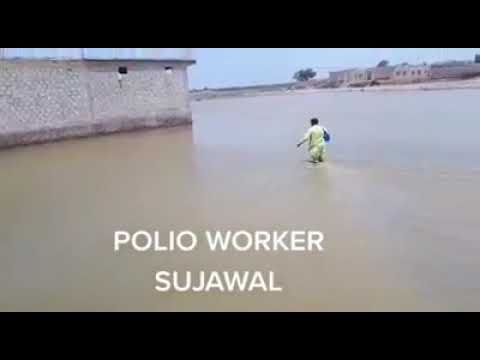Sindh: frontline worker Determined to help achieve a polio-free for every child.