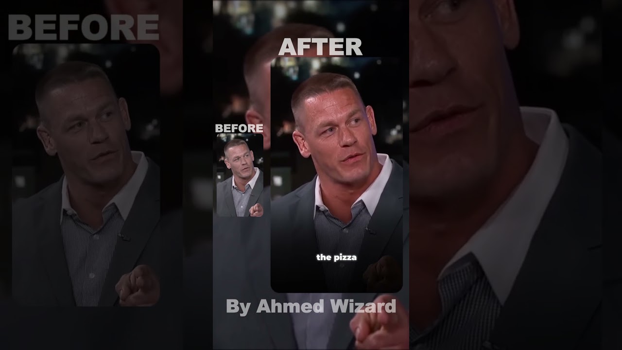 john cena crushes pizza for $50 #podcast #business  #viralshorts