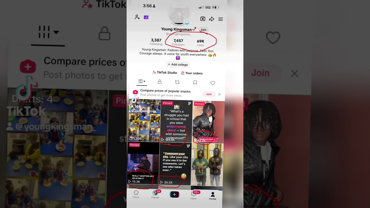 Подписывайтесь на меня в TikTok 