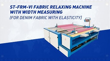 Fabric Relaxing Machine, For Denim Fabric With Elasticity, SUNTECH
