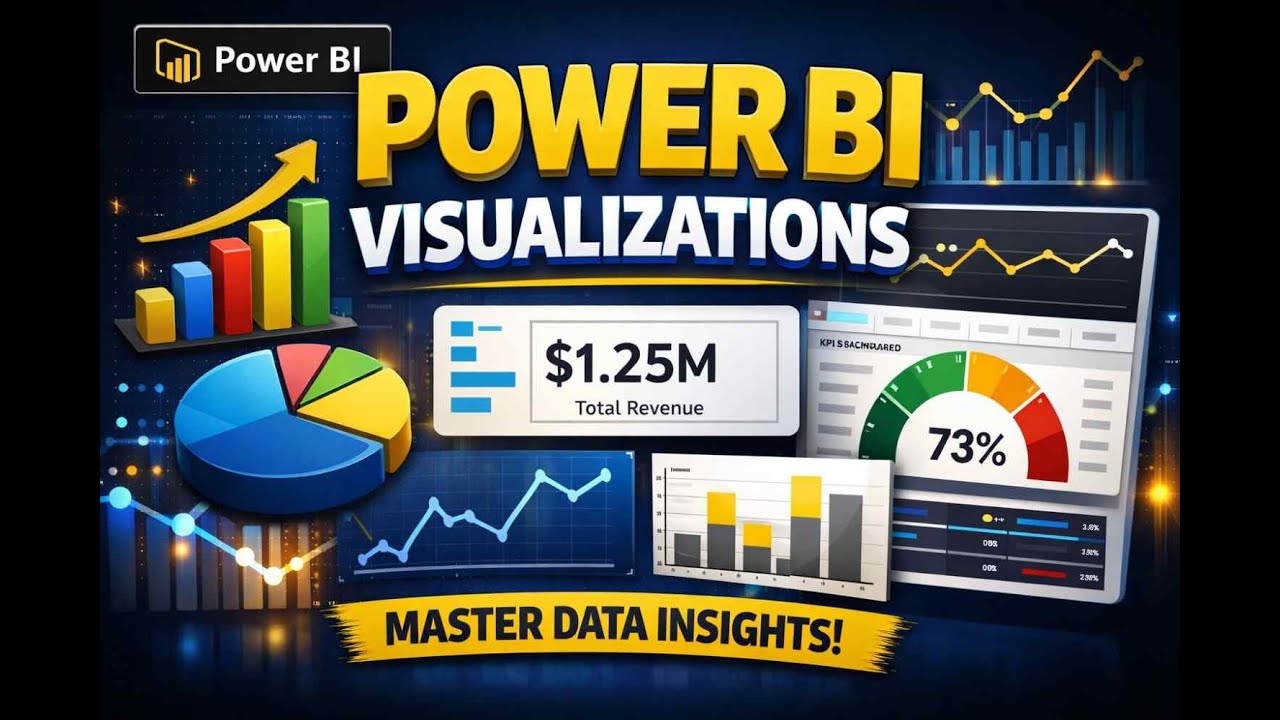 POWER BI P_14 || VISULATIZATION 3